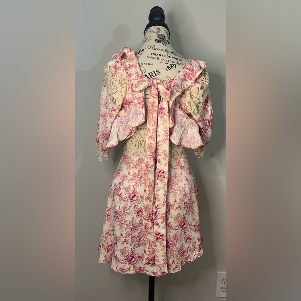 Free people Lucie Mini in Pink Combo Color:Pink Combo NWOT Size:4 - Picture 10 of 16